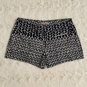 GAP Navy Patterned Size 0 Shorts GREAT CONDITION